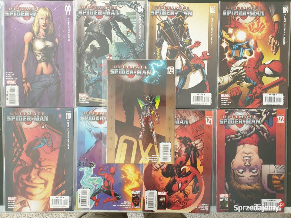 Ultimate SpiderMan kolekcja 49 komiksów Marvel Gdynia