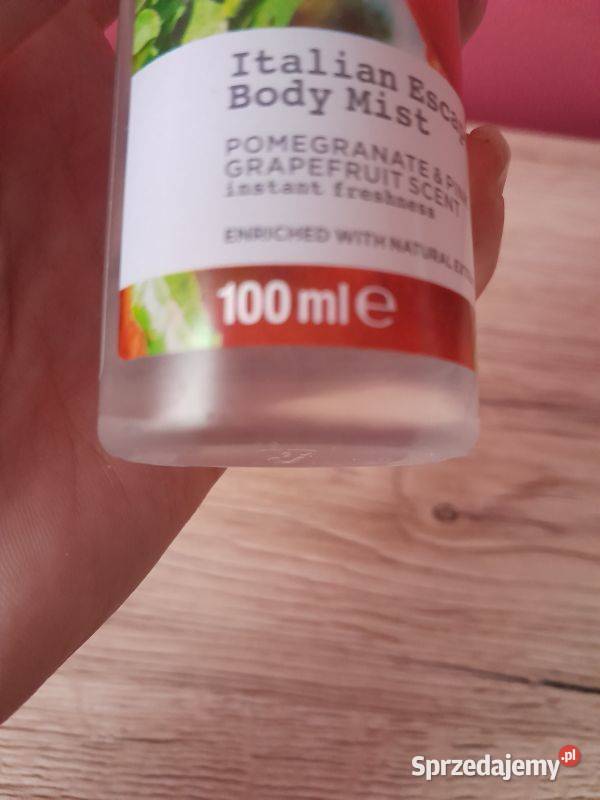 Mgiełka do ciała Italian Escape 100ml śląskie