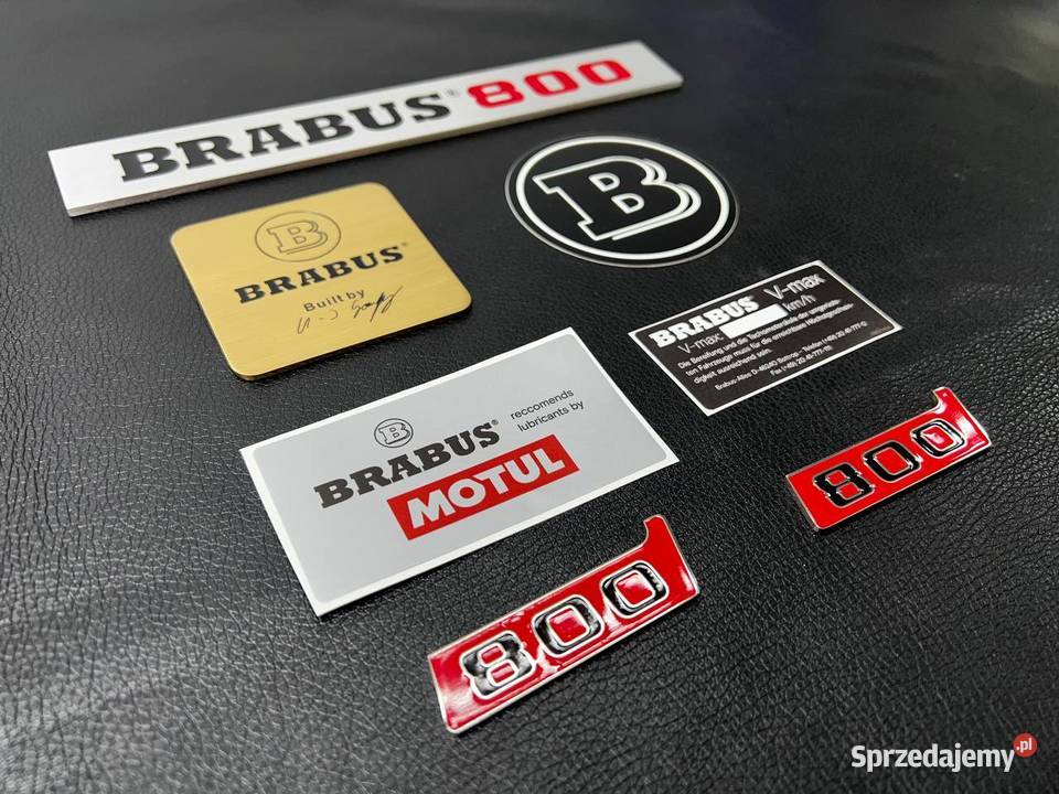 Zestaw emblematow silnika Mercedes W463 W464 Chełm