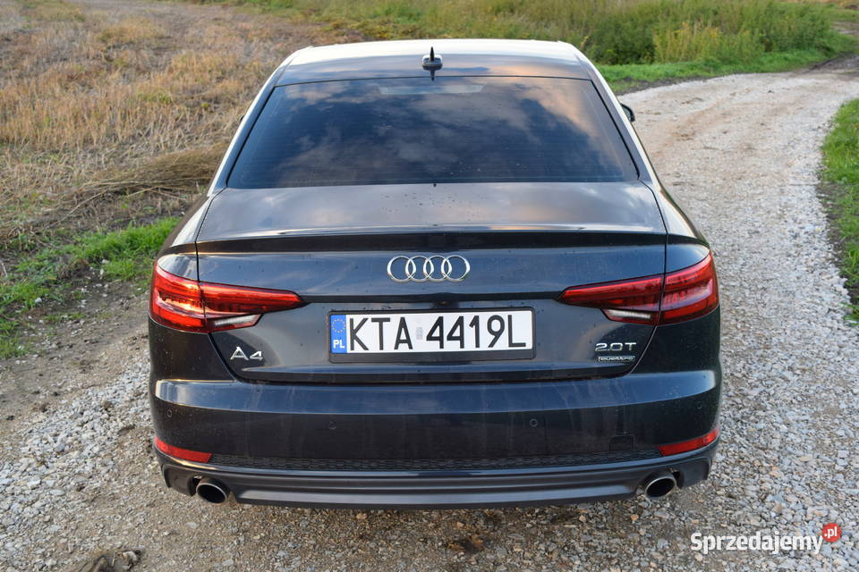 AUDI A4 B9 20TFSI 252 Quattro Sline 2017 małopolskie