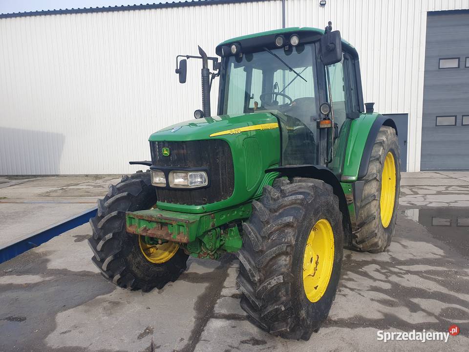 John deere 6420 w oryginale brutto Mgoszcz