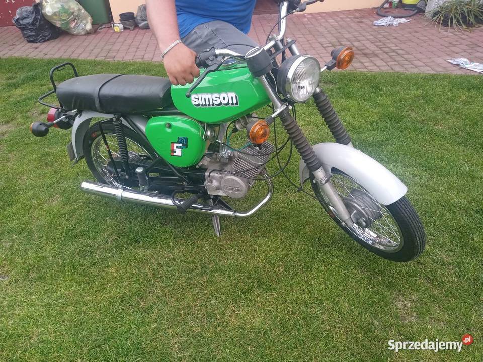 Simson S51 zarejestrowany ubezpieczony Rakszawa