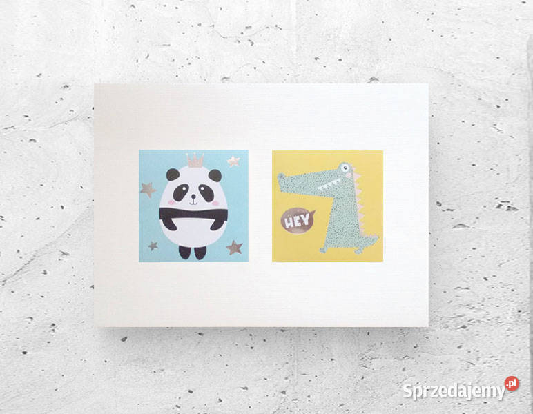 zwierzęta plakat panda plakat plakat z Dekoracje i ozdoby Elbląg