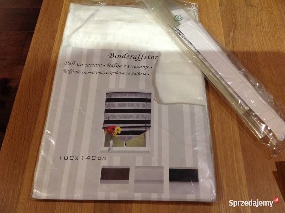 Firanka Rzymska Biała Nowa biały Nowa Sól