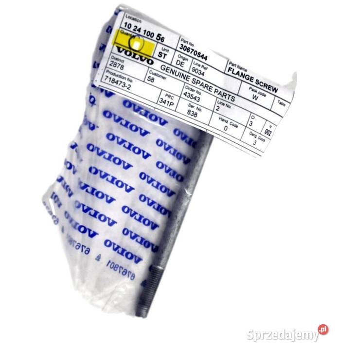 VOLVO S60 V60 XC60 II śruba belki chłodnicy OE Bielany Wrocławskie sprzedam