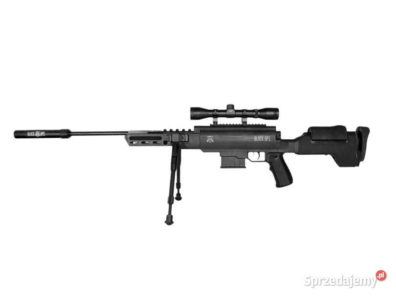 Wiatrówka Black Ops Sniper 45 mm z lunetą 4x32 Sporty strzeleckie i myślistwo
