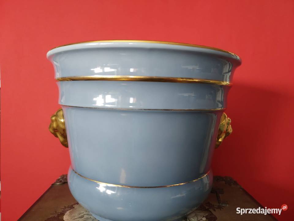 Osłona doniczka Złote lwy Seltmann Weiden Skwierzyna