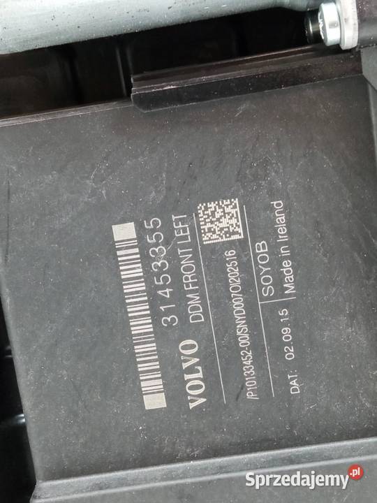 MECHANIZM SZYBY LEWY PRZÓD 31349762 31453355