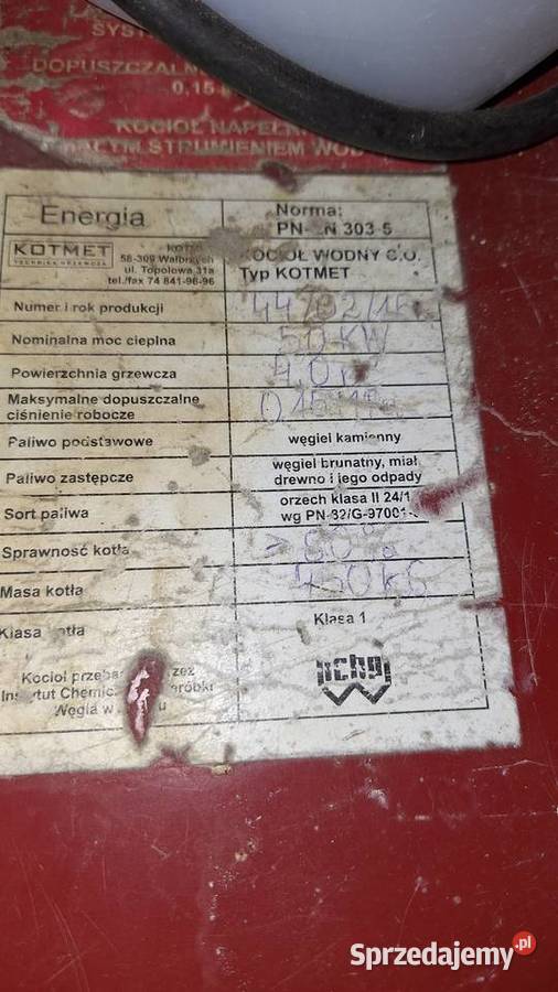 kociol wodny kotmet pn en 303