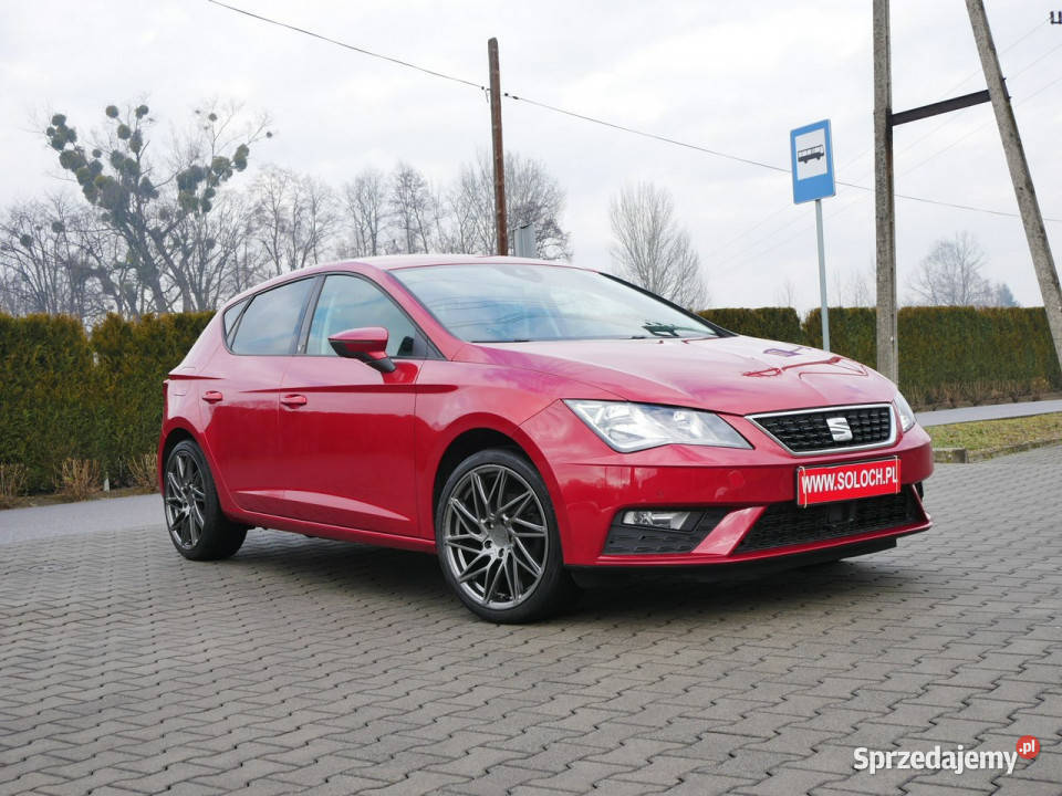 Seat Leon 15TSI 130 Eu6 Navi Kamera Tempomat ACC centralny zamek śląskie Goczałkowice-Zdrój