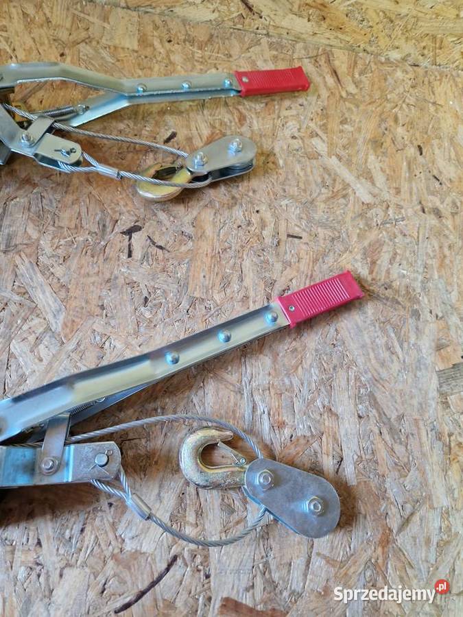 Wyciągarka wciągarka linowa uciąg 4 tony Wciągarki