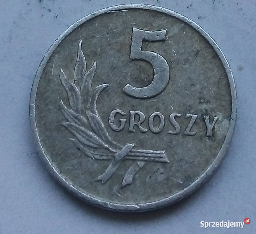 POLSKA5 GROSZY1961 rbzAL Legionowo