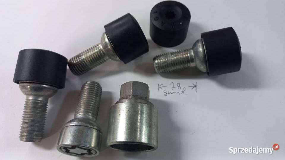 Śruby antykradzieżowe z nasadka VW Sulęcinek