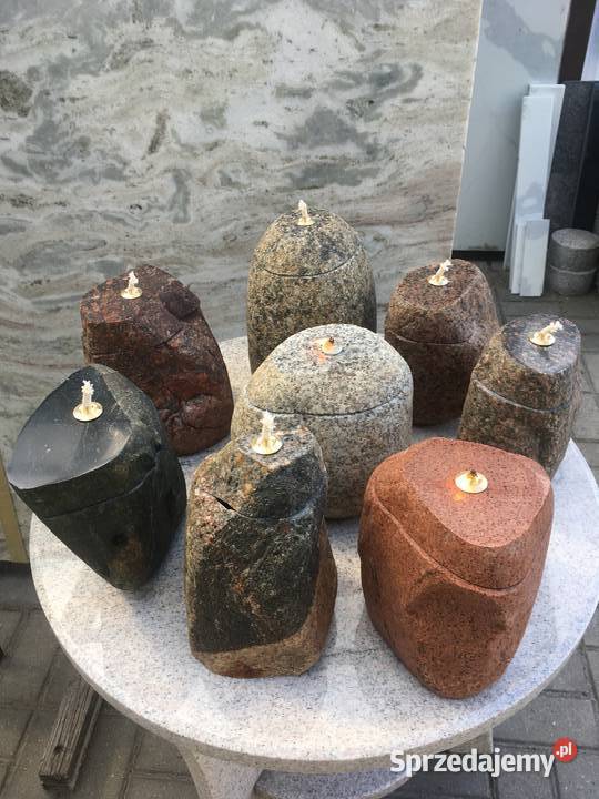 Lampa z naturalnego kamienia