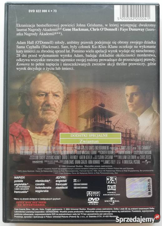 Komora Chris ODonnell Gene Hackman Łódź