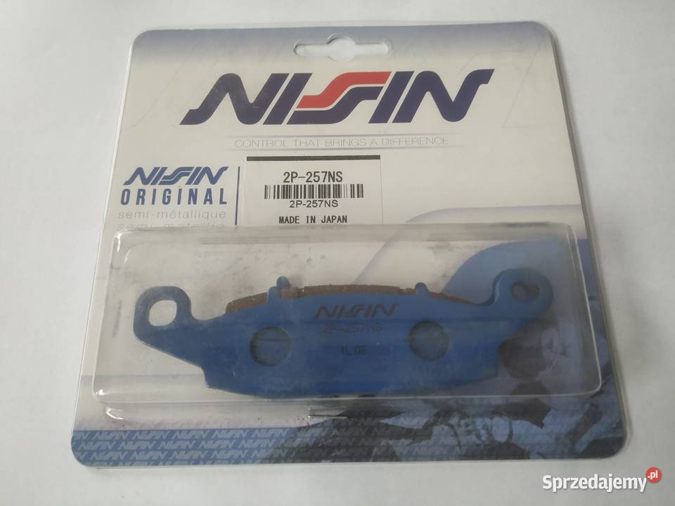 KLOCKI HAMULCOWE NISSIN 257NS VN 1600 VN 900 ZR śląskie Zabrze