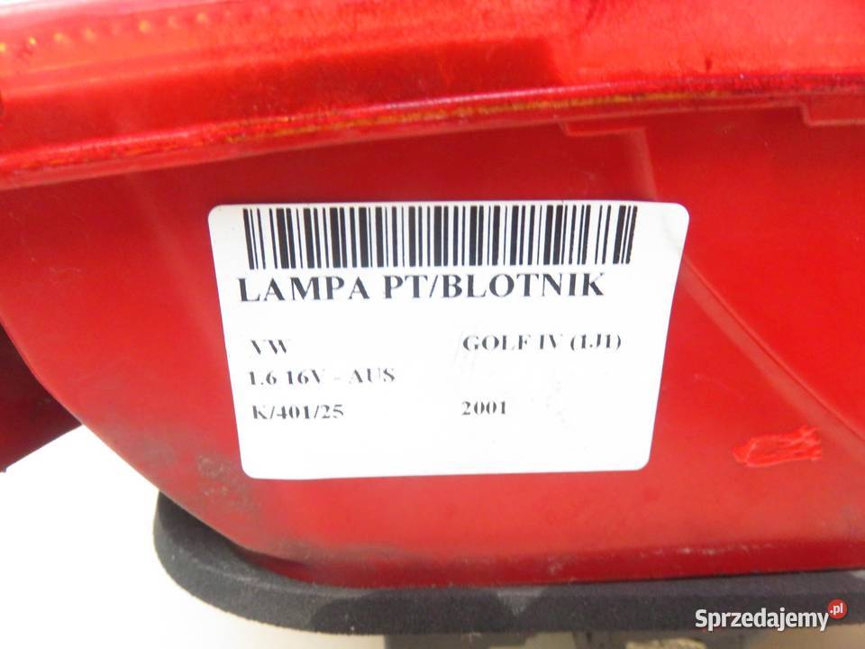 LAMPA PRAWA TYLNA VW GOLF IV 1J1 1J6945096AA małopolskie