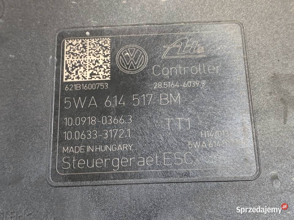 POMPA ABS SKODA OCTAVIA IV 5WA614517BM 14 204 sprzedam