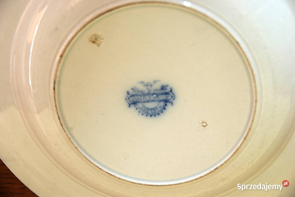 Zabytkowy talerz głęboki Villeroy Boch Dresden Warszawa