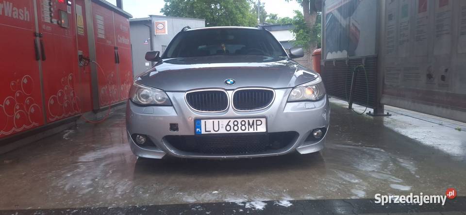 BMW E61 30d M pakiet 231 Full Okazja automatyczna Lublin