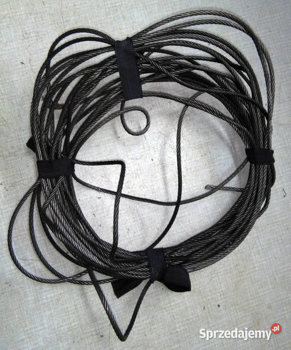 Linka stalowa fi 4 mm 6x12 143 m