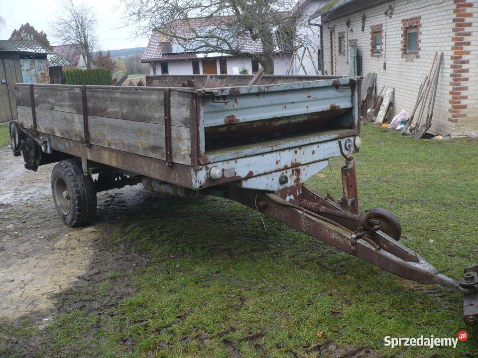 rozrzutnik obornika 1 osiowy