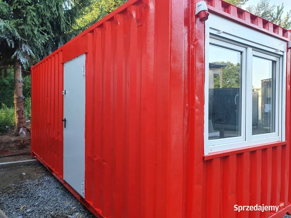 Kontener morski 20 magazynowy socjalny stróżówka Wrocław