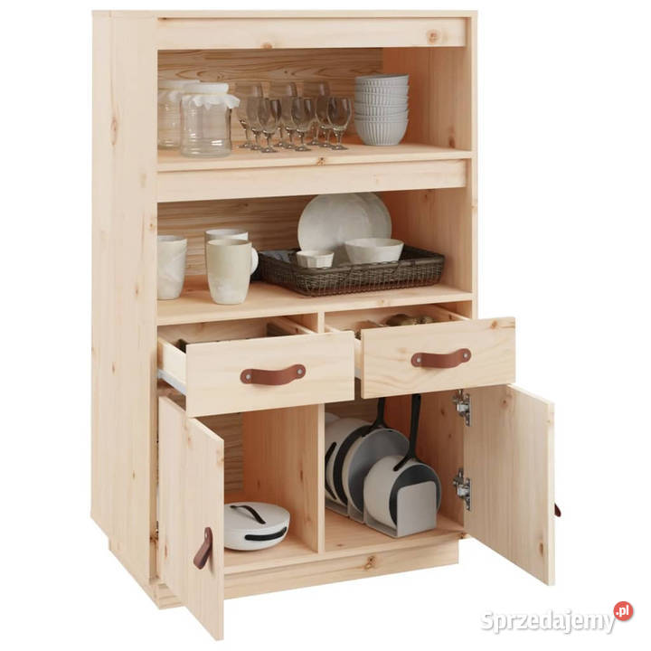 Szafka 67x40x1085 lite drewno sosnowe WM820157 Warszawa