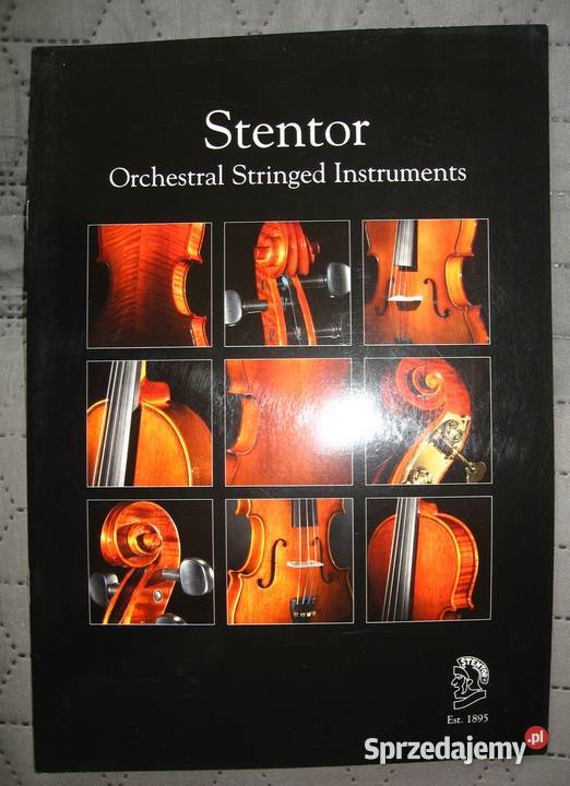 Stentor Orchestral Stringed Instruments Catalog Kępice
