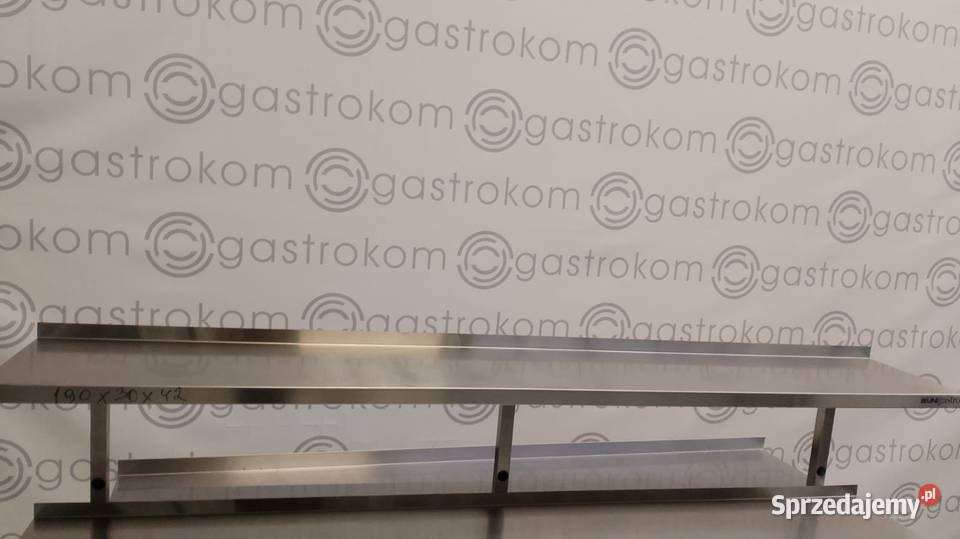 Półka podwójna 190x30 dolnośląskie Wrocław