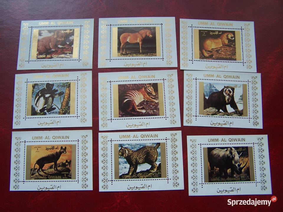 Umm Al Quiwain ZEA MNH Dzikie Zwierzęta śląskie Tychy