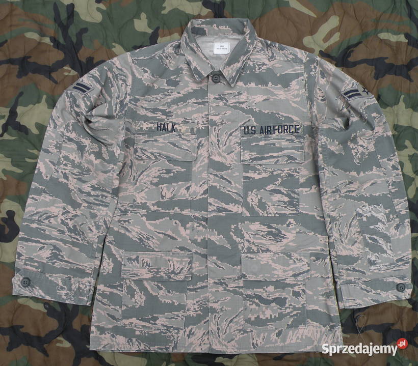 Bluza USAF ABU tiger stripes ripstop 36R obszyta Wrocław