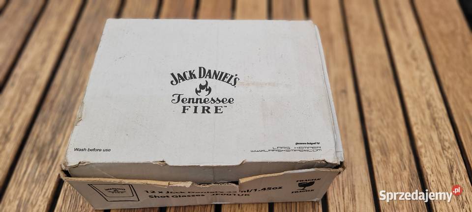 Kieliszki Jack Daniels Tennessee Fire Zestaw Serock sprzedam