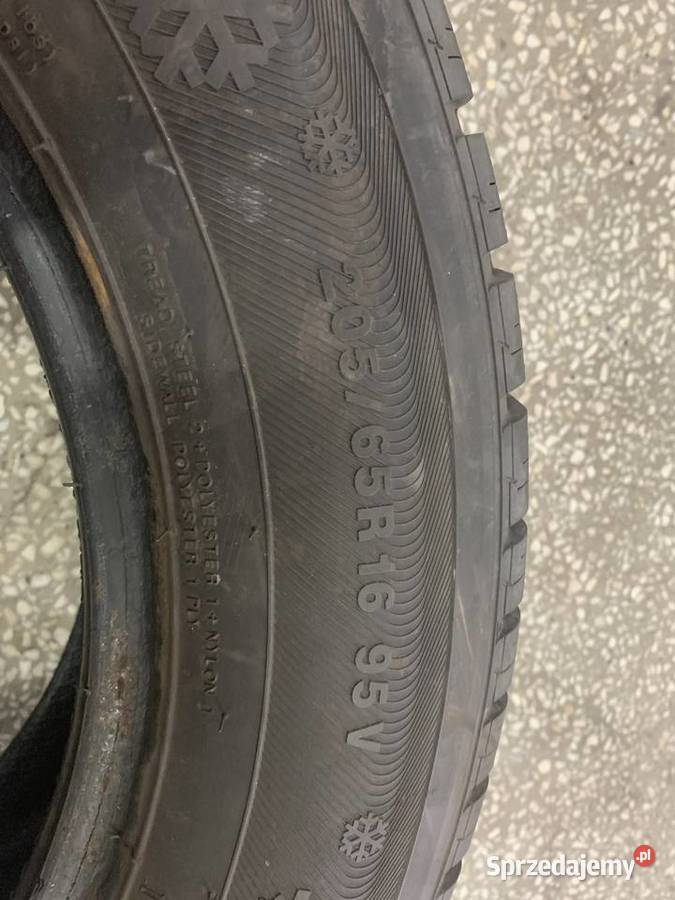 Sprzedam opona zima KUMHO 20565R16 2 Łomża