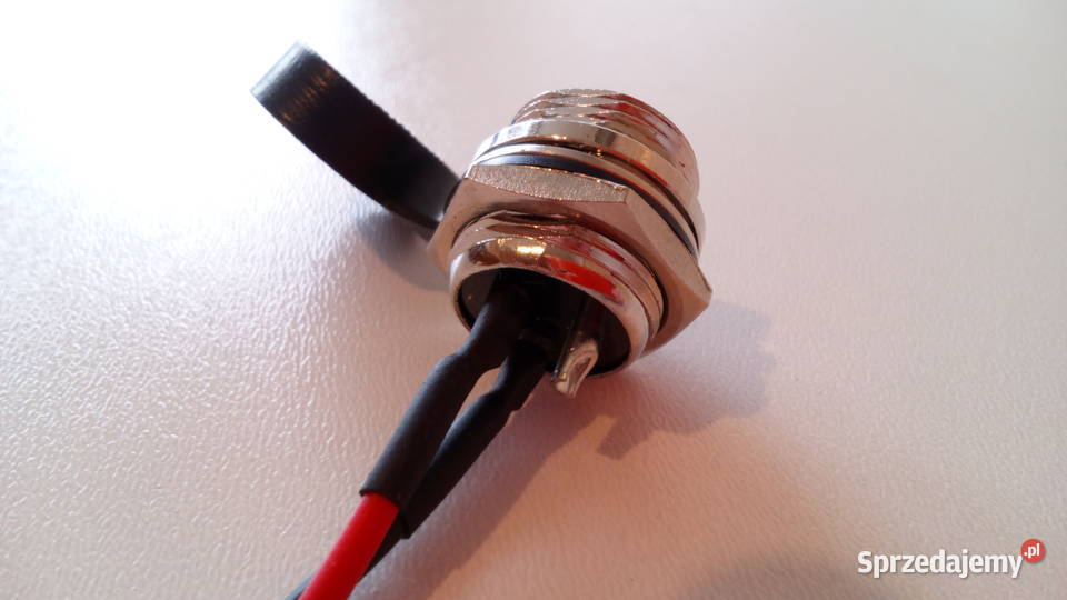 Gniazdo ładowania męskie 3PIN z zaślepką Warszawa