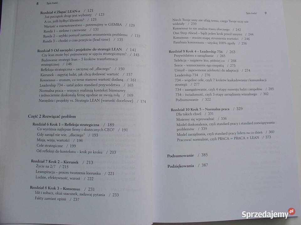 Strategia Lean Radek Drzewiecki Poradniki, albumy i reportaże Łódź