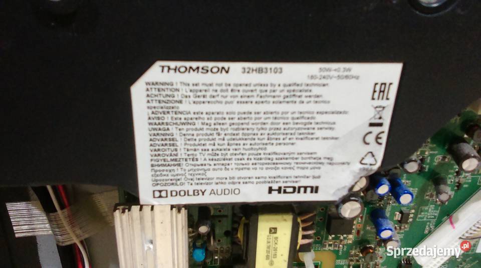 telewizor thomson 32H3103 zbity na częsci Poznań