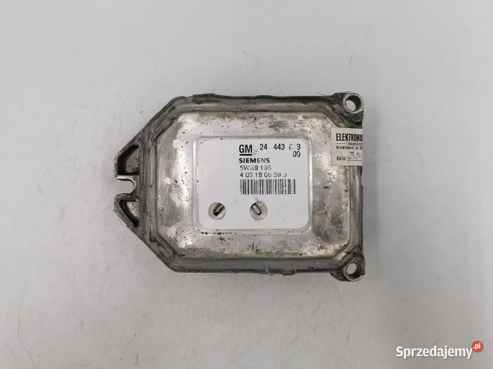 Sterownik Silnika Opel Astra G 18 16v 24443879 Wyszków