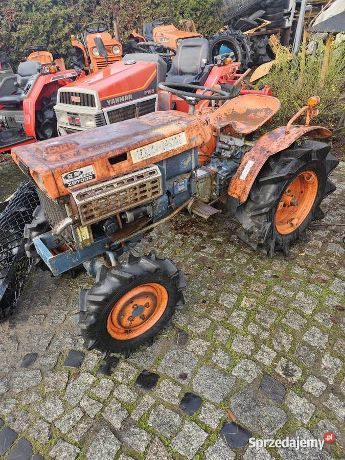 Kubota B7001 4x4 z glebogryzarką aste iseki tm Rożno-Parcele