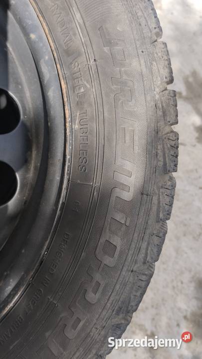 Koła z oponami zima 20555R16 bieżnik 6 mm Czarzyzna