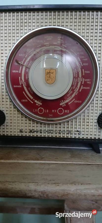 Radio lampowe firmy Philips Kraków