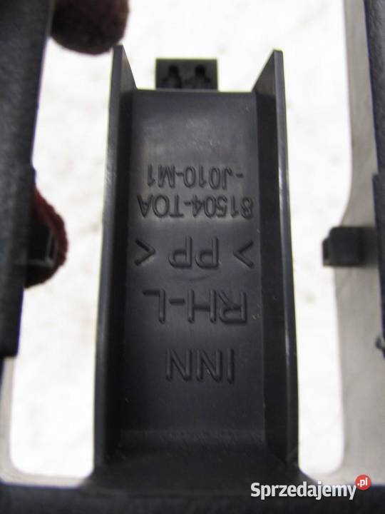 OSŁONA ZAŚLEPKA SZYN MOCOWAŃ FOTELA HONDA CRV sprzedam