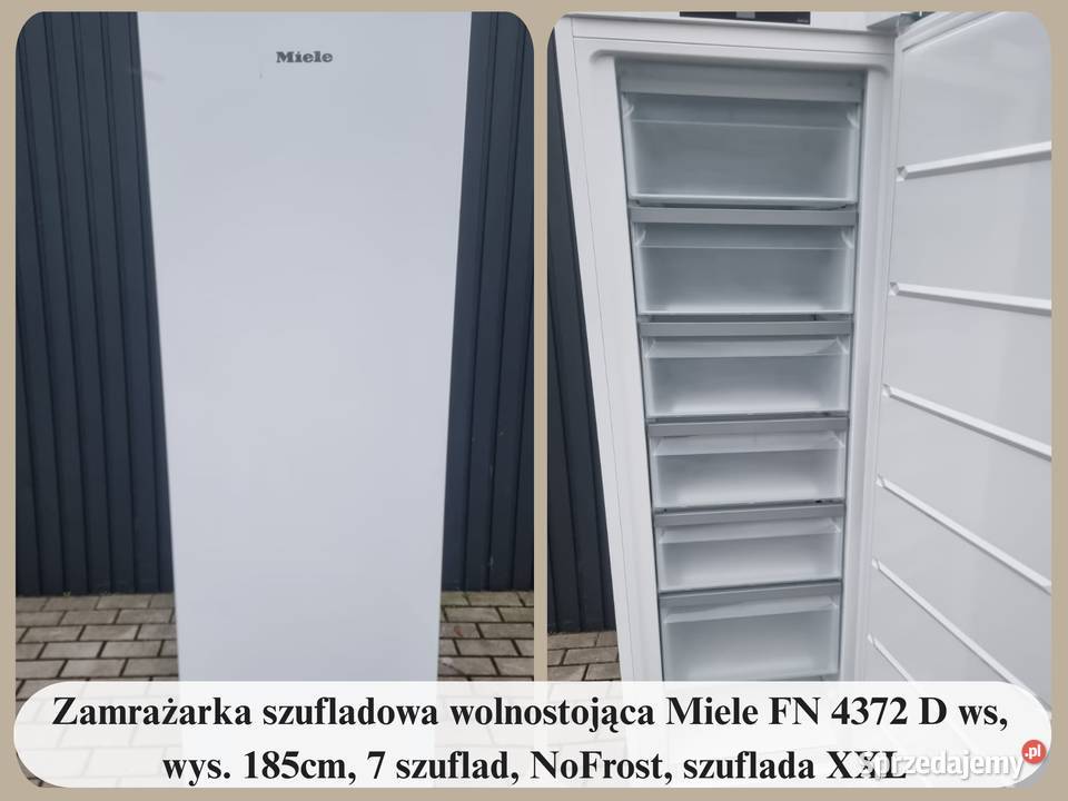 Zamrażarka szufladowa wolnostojąca Miele FN 4372 pomorskie