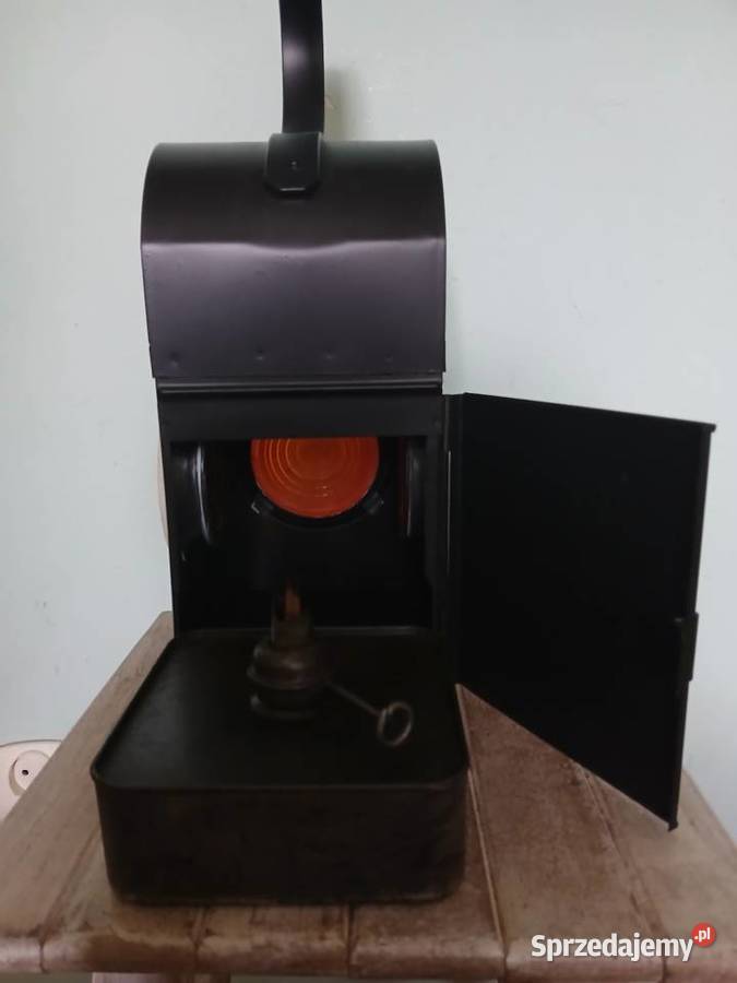 Stara lampa kolejowa małopolskie Kraków