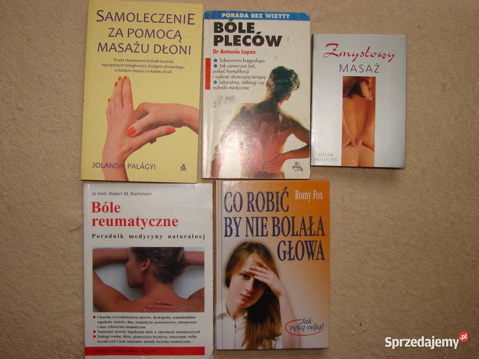 Kręgarstwo masaże akupresura książki Radom