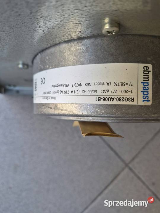 Silniki do rekuperacji 2 sztuki Podegrodzie