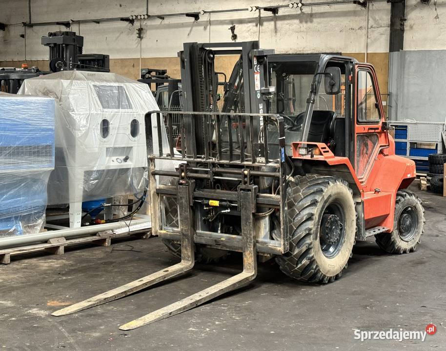 Terenowy wózek widłowy 4X4 prześwit 350mm Elbląg