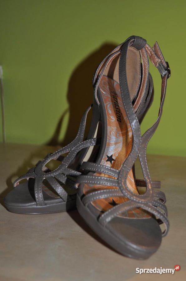 buty na obcasie 37 brązowy/beżowy Gdańsk