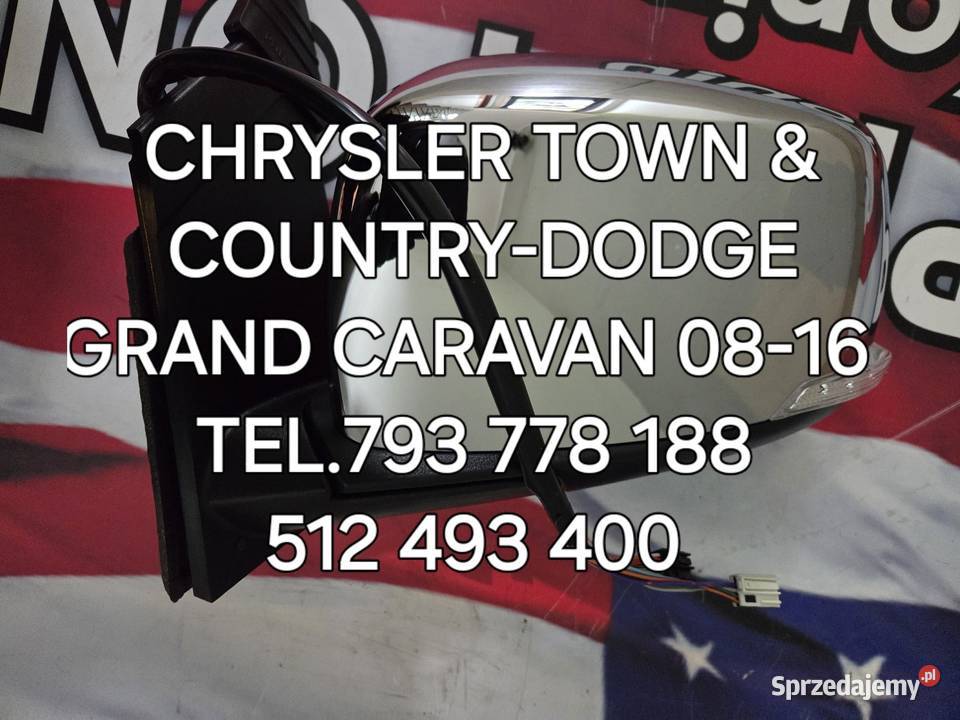 LUSTERKO LEWE NOWE CHRYSLERTOWN COUNTRYDODGE