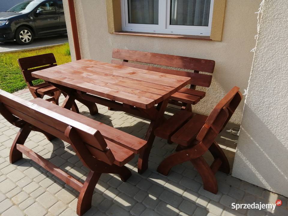 Komplet ogrodowy na tarasy altany knajpy itp